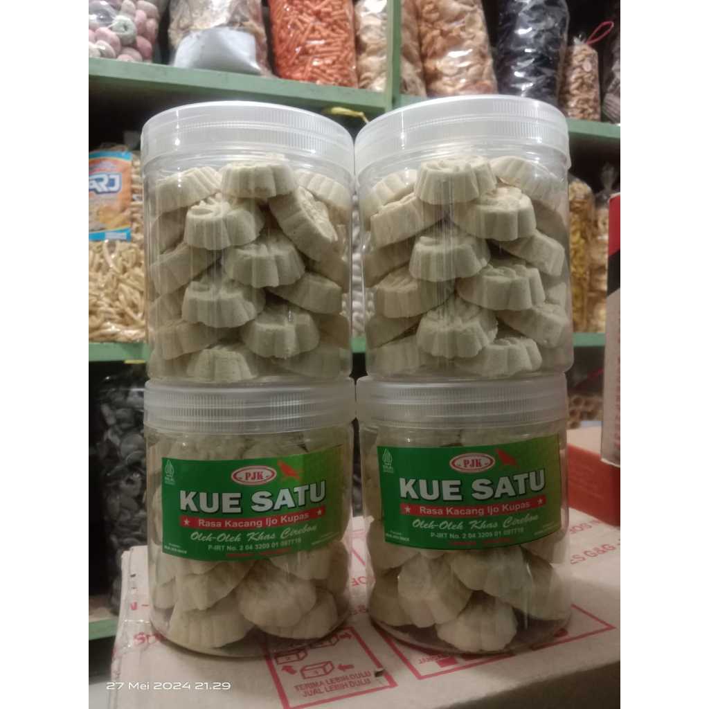 

1 Toples Kue Satu Rasa Kacang Kupas Berat 250 gram Produksi Naja Jaya Snack