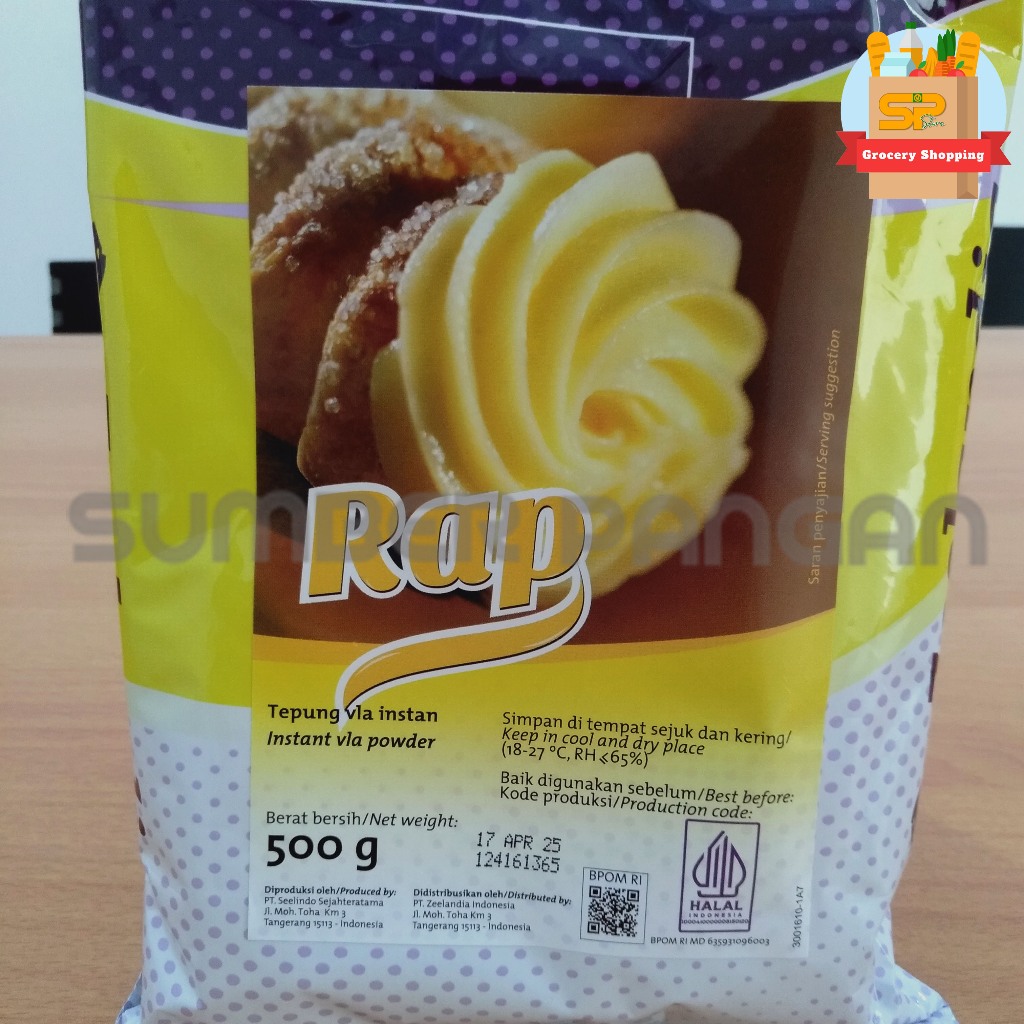 

Zeelandia Rap - Custard 500 Gr