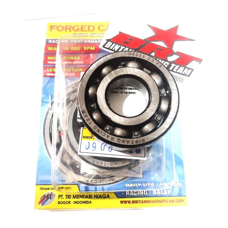 Bearing Kruk As BRT Laher Crankshaft 6305 KLX 150 KLX 140 Dtracker
