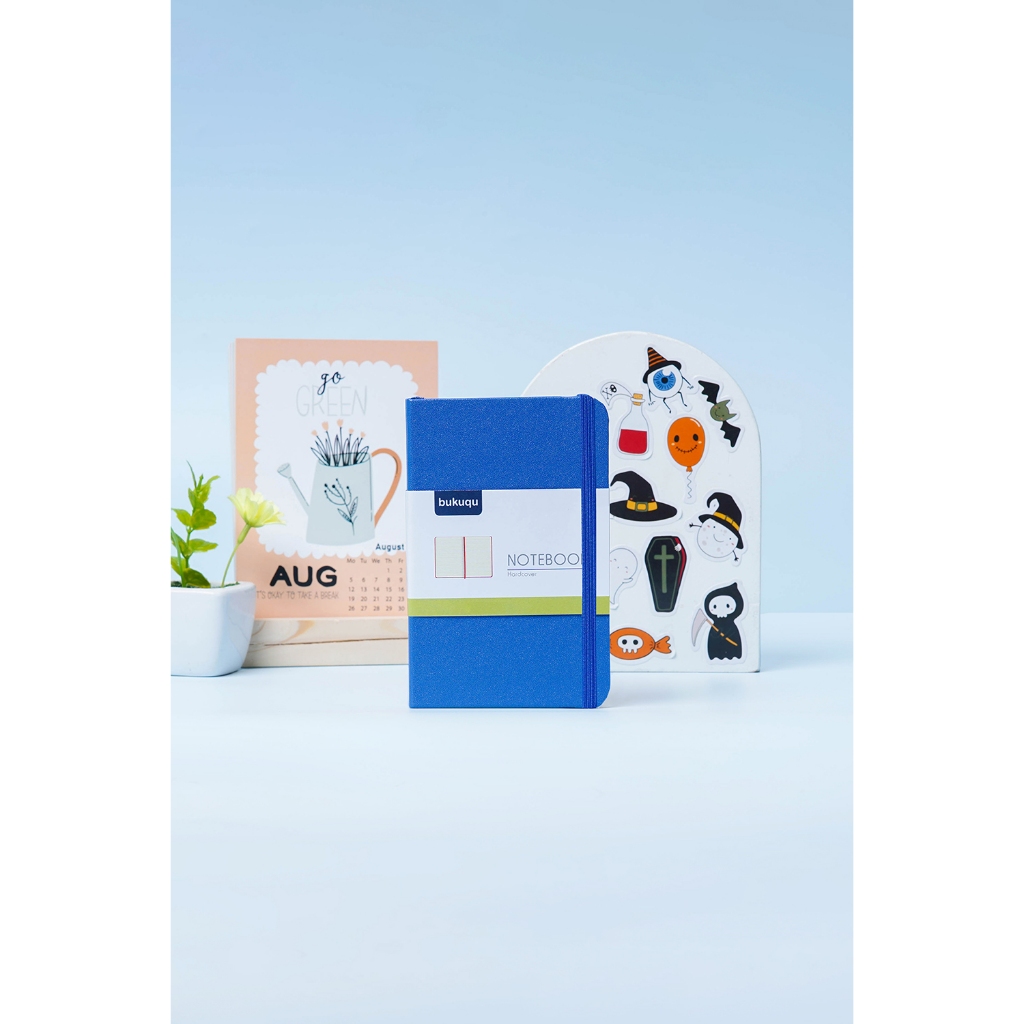 

Bukuqu Classic Notebook Uk A6 Scuro Blue, Plain