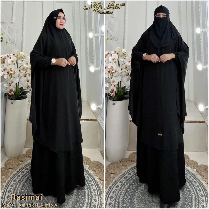 Gamis Syari Jumbo Kode RASIMAI Ory Aje Zas Matt Ceringklle