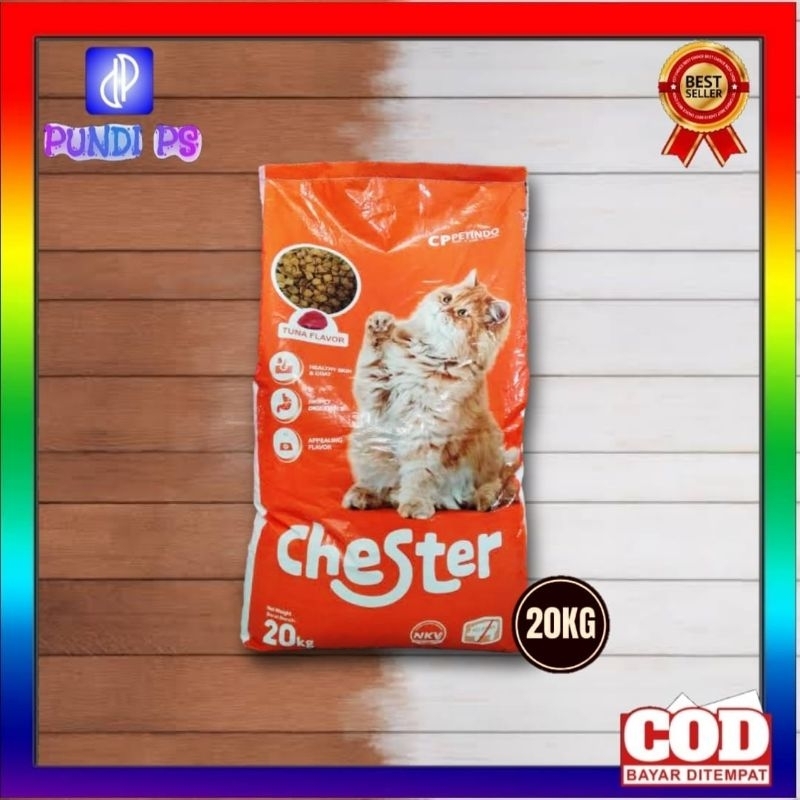 CHESTER 20KG Makanan Kucing Cat dry food Chester 20 kg