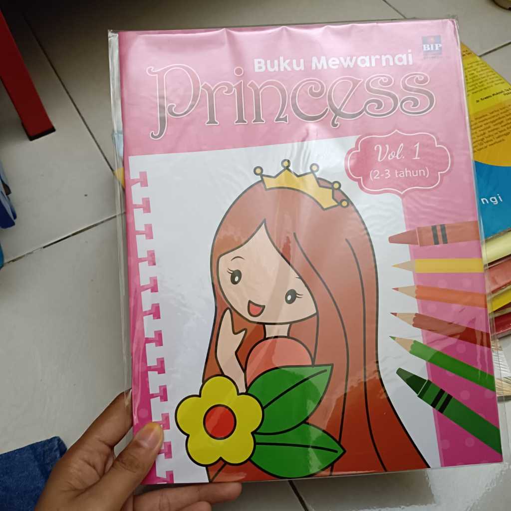

BIP BUKU MEWARNAI PRINCESS VOL 1 - BUKU ANAK