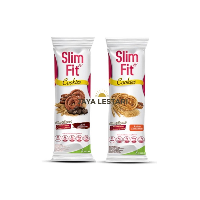 

Slim Fit Cookies Sachet (22g) (3 Varian Rasa)