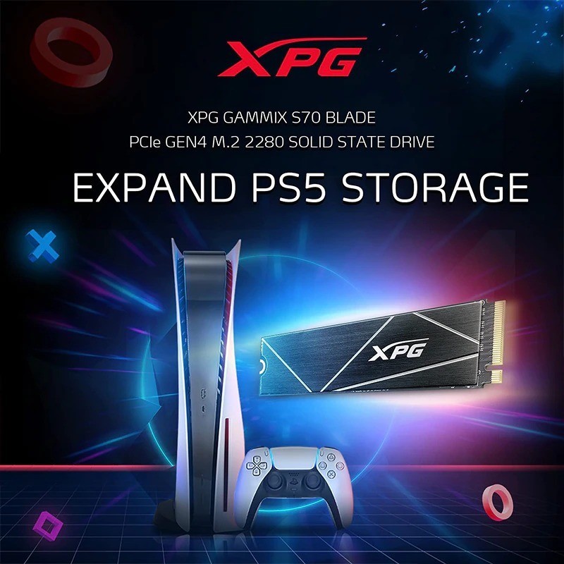 ADATA XPG GAMMIX S70 BLADE 512GB / 1TB / 2TB PCIE 4.0 SSD NVME S70