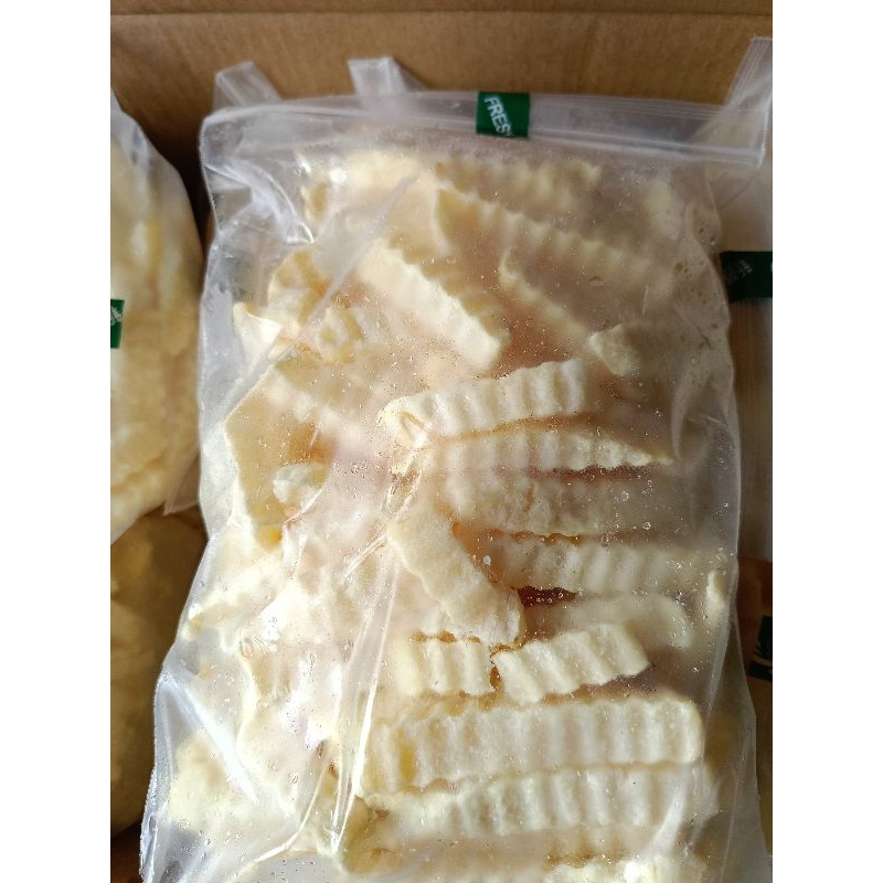 

kentang frozen tinggal goreng