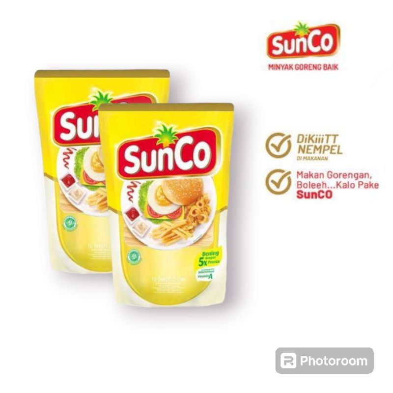 

Minyak SUNCO 2 Liter - Minyak Goreng Sunco