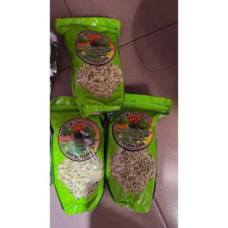 Gemilang Abadi Pakan Burung Lovebird