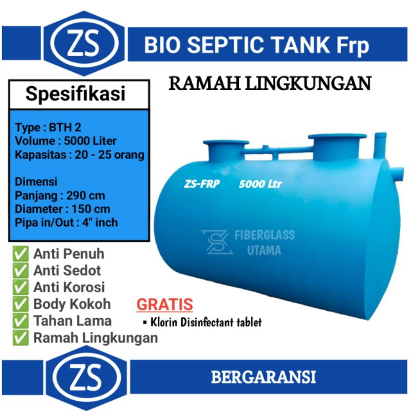 septic tank bio 5000 liter bio septictank biofilter biotech