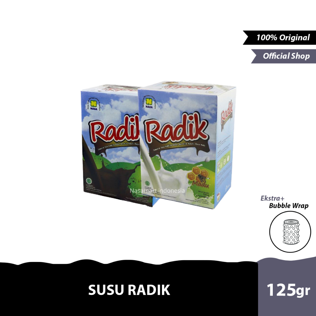 

SUSU RADIK ORIGINAL NASA SUSU KAMBING ETAWA DAN KRIM NABATI MAMPU MENCUKUPI NUTRISI SELURUH TUBUH