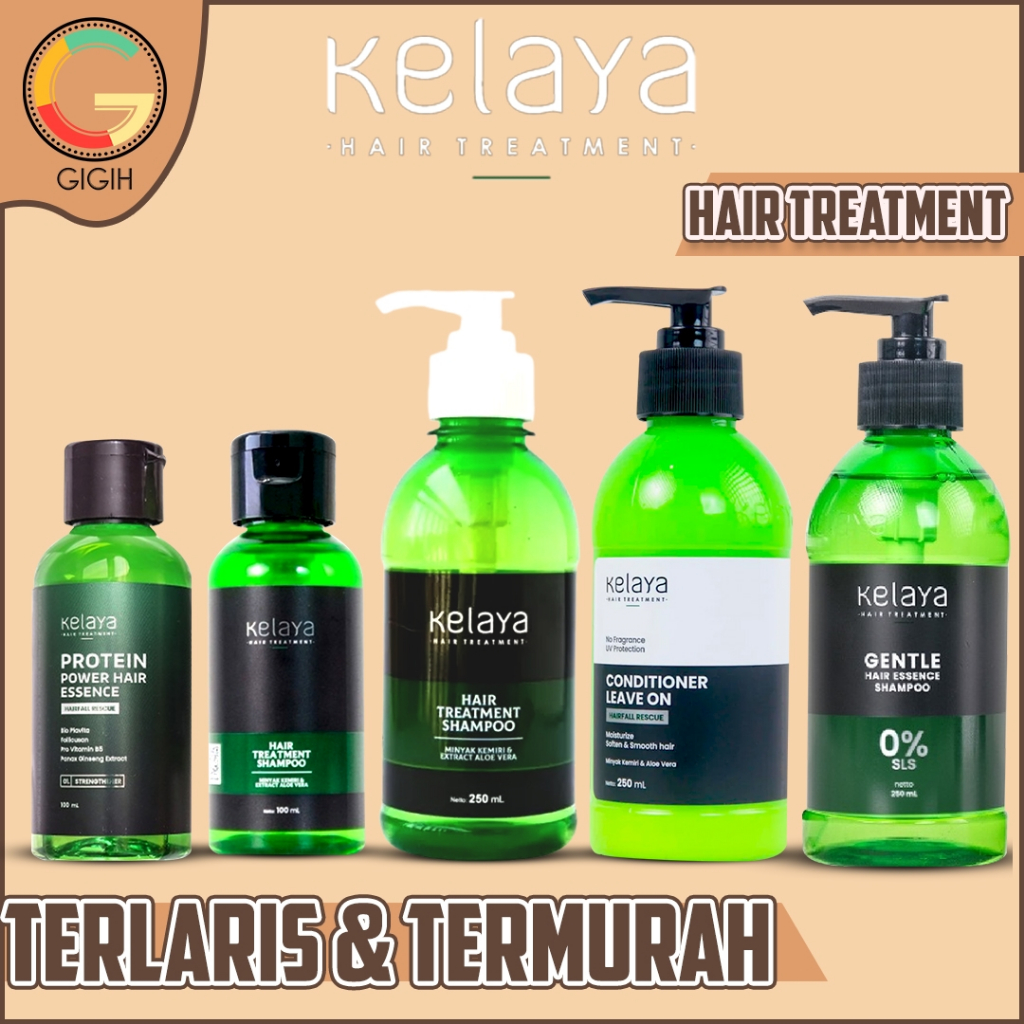 KELAYA HAIR TREATMENT SERIES ( SHAMPOO / CONDITIONER / HAIR TONIC )