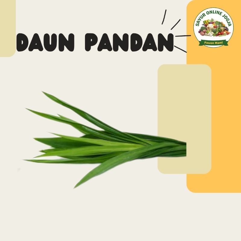 

Daun pandan 1 ikat (5-7 Lembar) - PAWON MAMI SAYUR ONLINE JOGJA