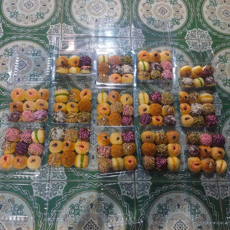 

roti mini isi 9 varian rasa, enak lembut mantul