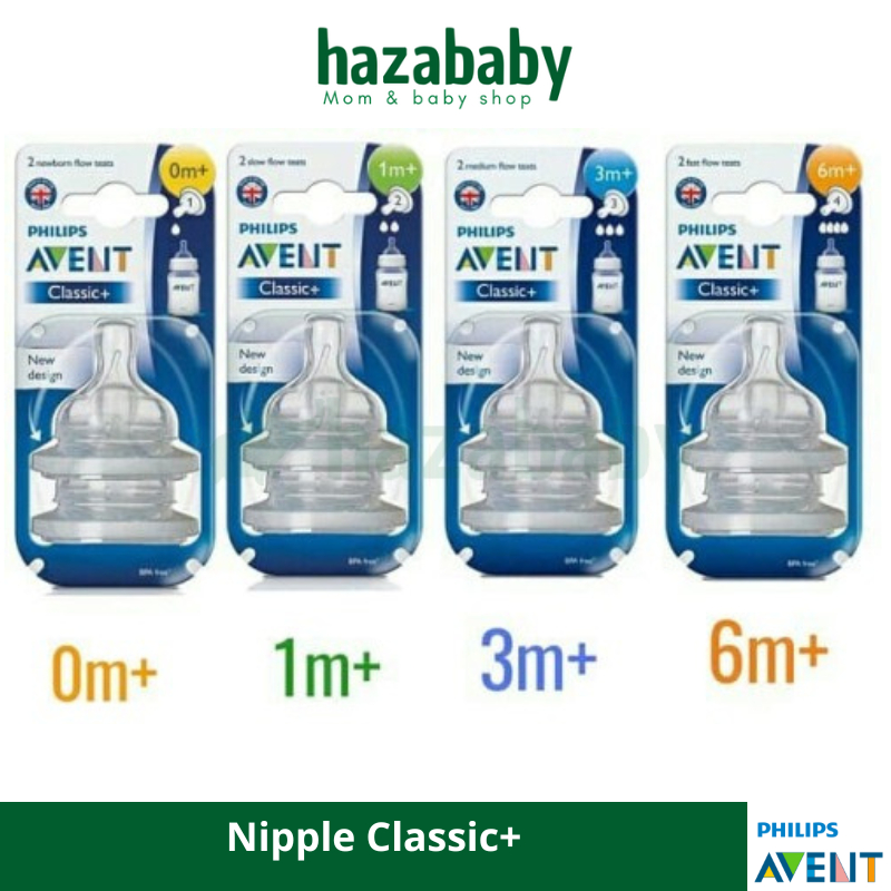 Philips Avent Dot Nipple Classic / Avent Dot Botol Susu Clasik