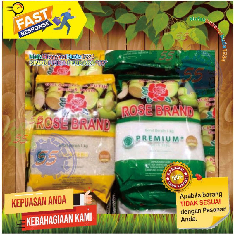 

Gula rose brand 1kg MURAH
