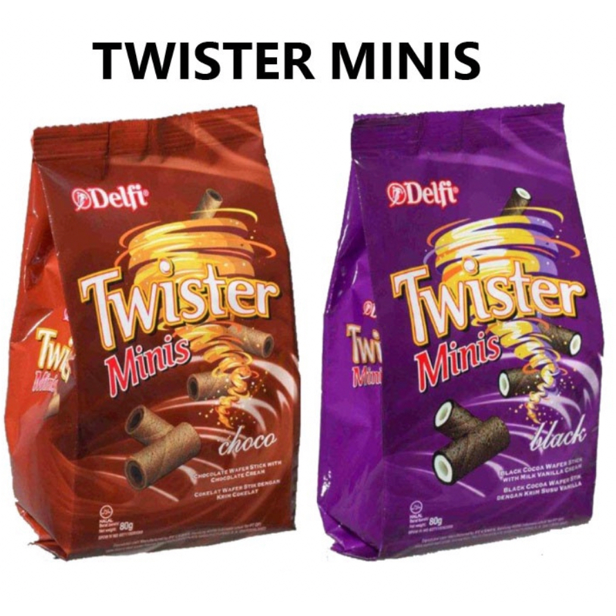 

Delfi Twister wafer roll mini 70gr