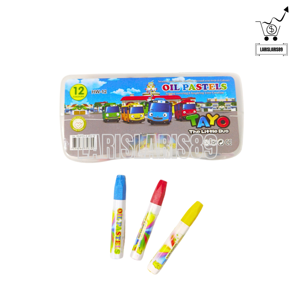 

Crayon 12 Warna Besar Murah - Krayon Set Anak Anak [HARGA PER SET]