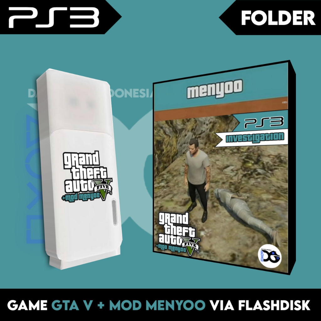 GTA V MOD Menyoo Game GTA 5 PS3 CFW HFW Playstation3