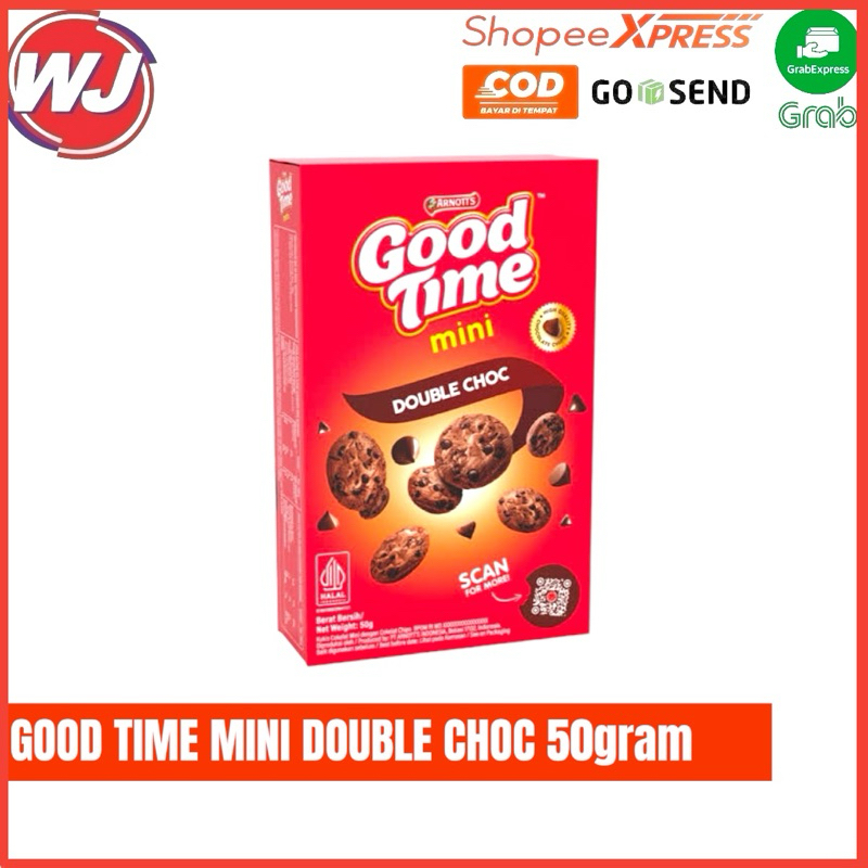 

GOOD TIME MINI DOUBLE CHOC 50g