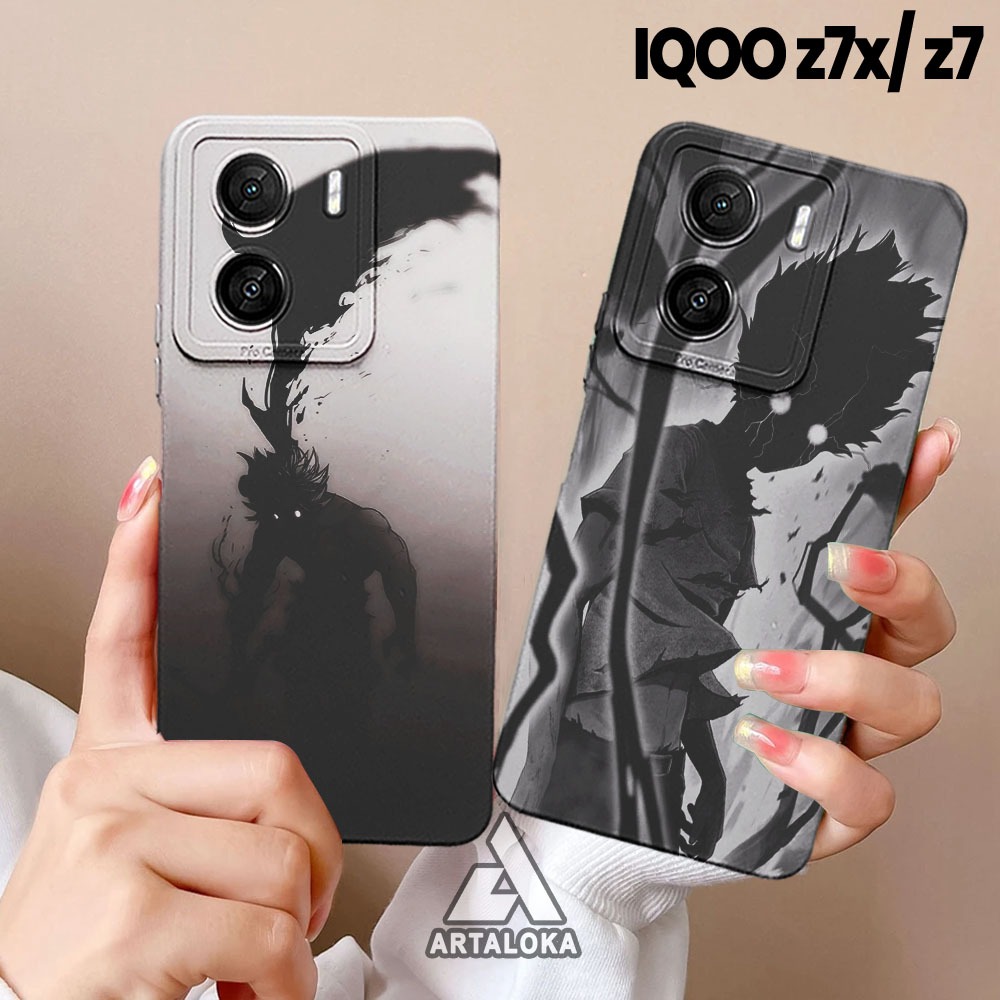 Case VIVO IQOO Z7X/Z7 Softcase Pro Camera MOTIF ANIME- Pelindung hp