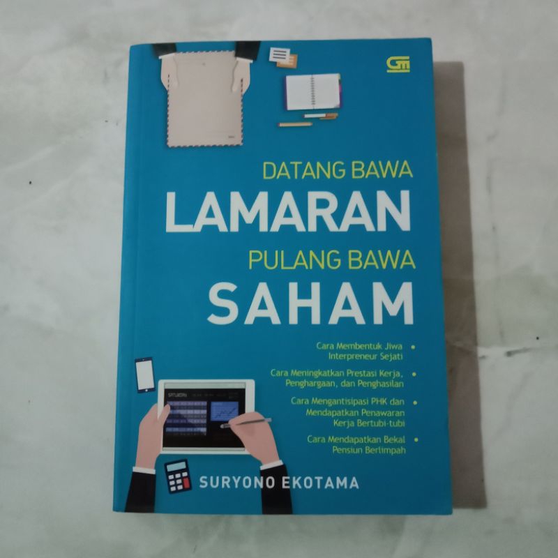 buku preloved datang bawa lamaran pulang bawa saham