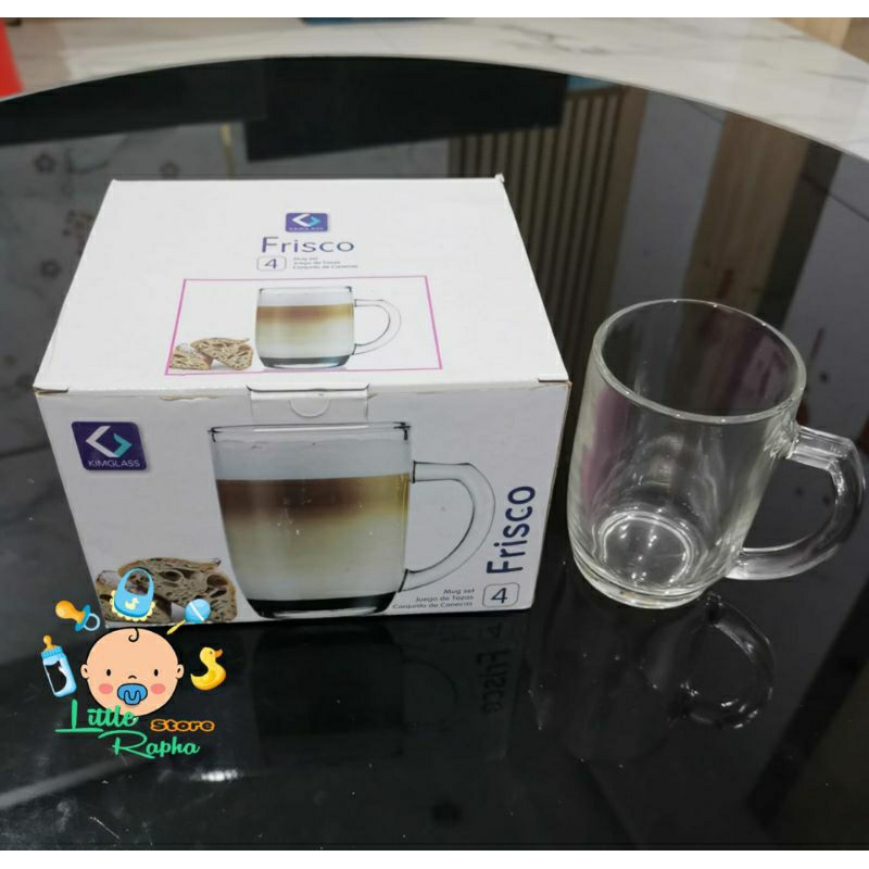 Gelas Kopi / Gelas Es Kopi / Cangkir Beling / Gelas Frisco / Gelas Fresco