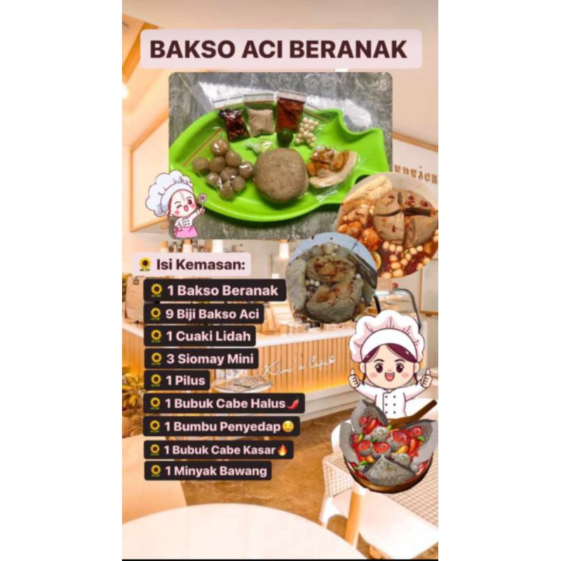 

BAKSO ACI BERANAK