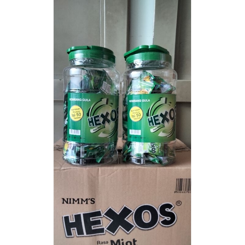 

HEXOS Toples isi 50 sachet