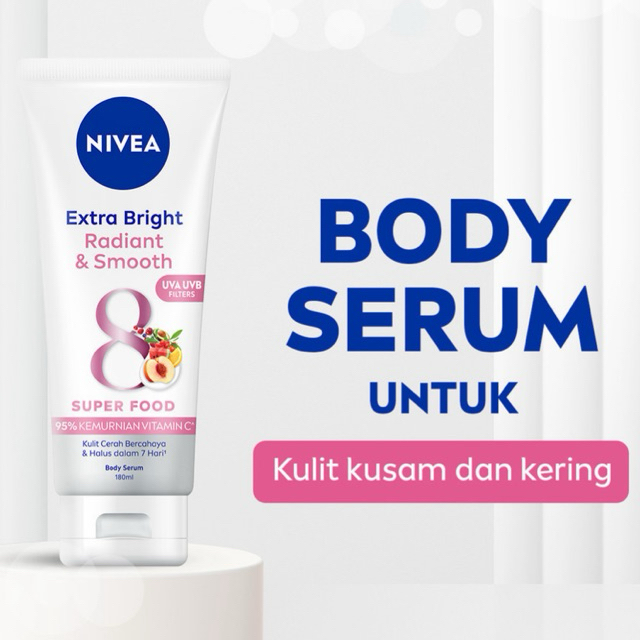 Nivea Radiant & Smooth Body Serum 180ml