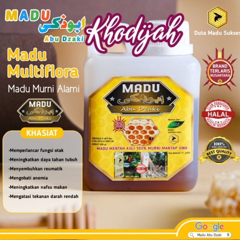 

madu hutan asli abu dzaki