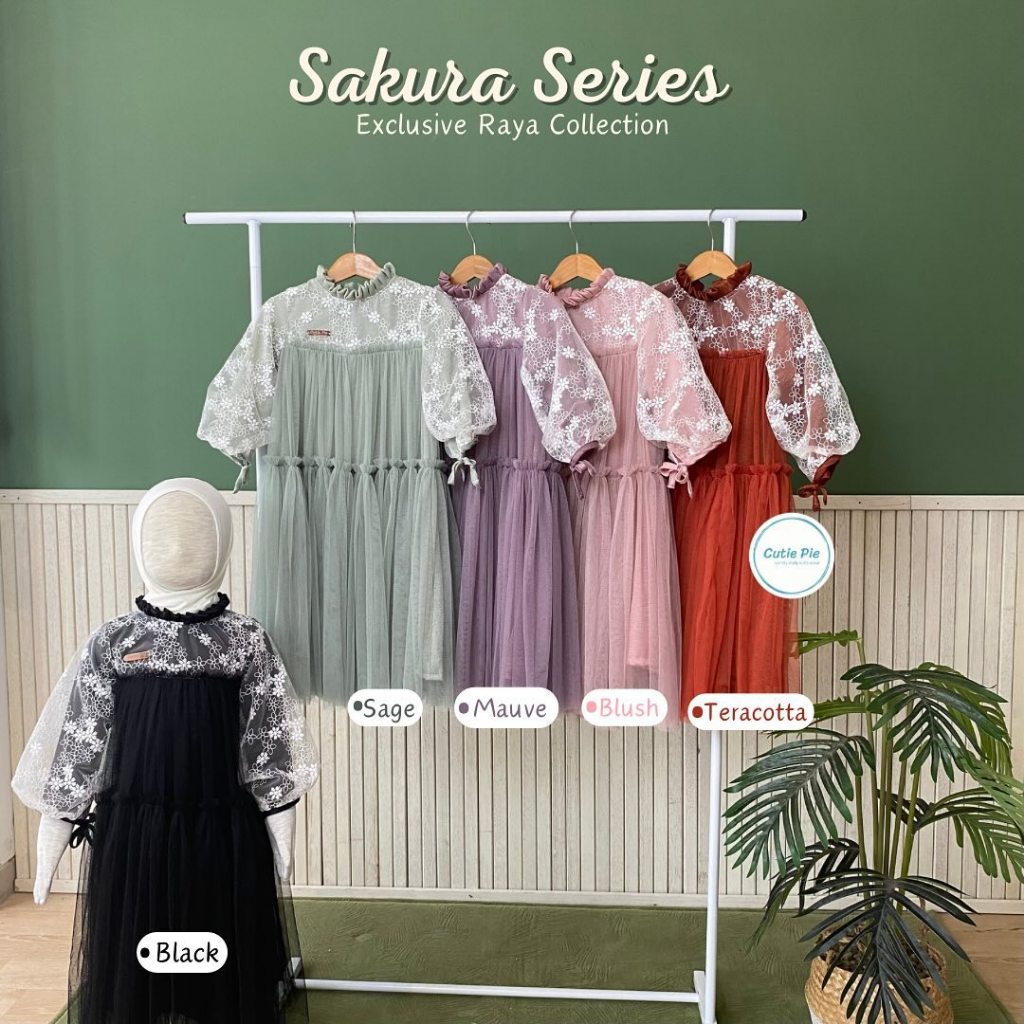 Gamis Brukat Gaun Pesta Anak 3 4 5 6 Tahun Dress Anak Murah Terbaru