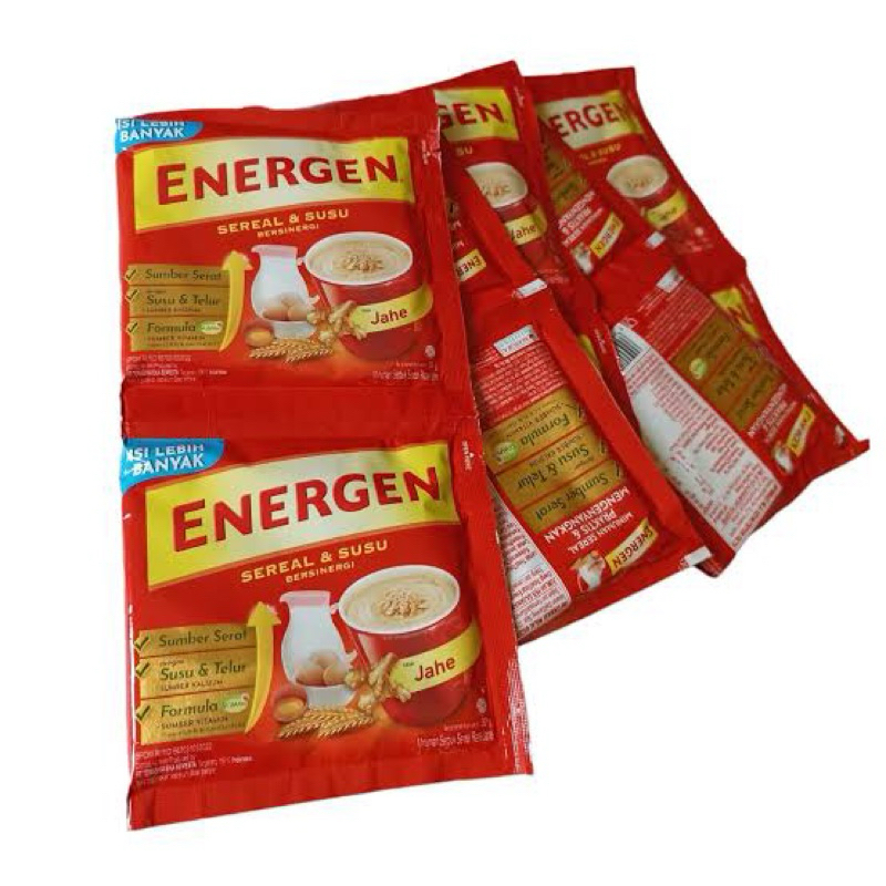 

Energen Rasa jahe 1 Renceng 10 sachet