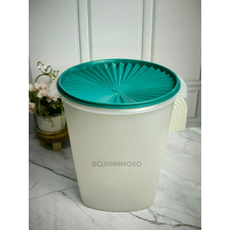 SALE  MAXI CANISTER 10 L TUPPERWARE - TOPLES KERUPUK ANTI MLEMPEM - KAPASITAS JUMBO