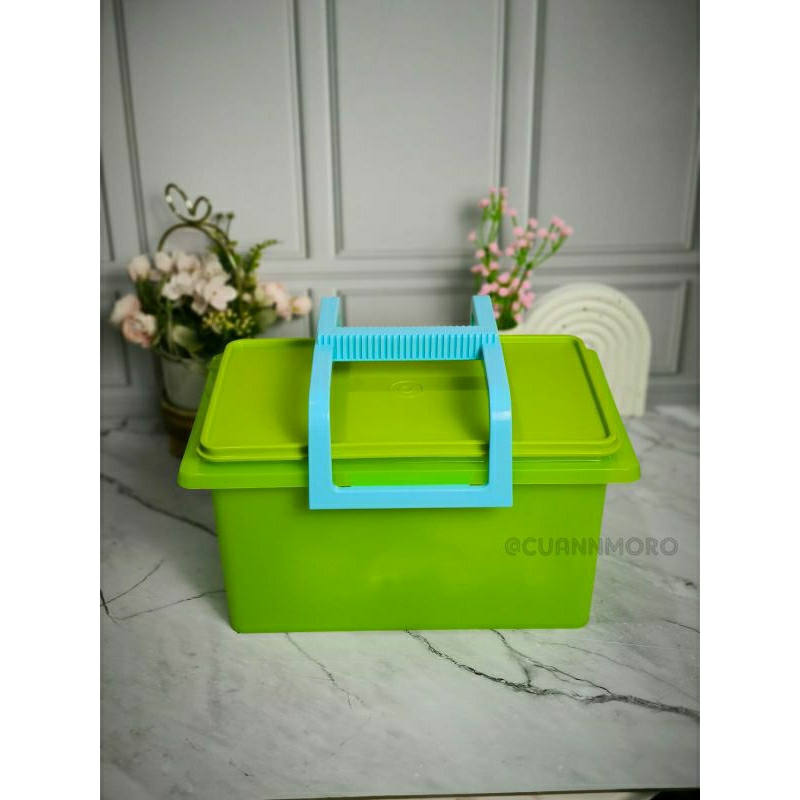 SALE !! KEEP AND CARRY 5 L - TEMPAT SERBAGUNA UKURAN JUMBO LENGKAP DENGAN PEGANGAN - TUPPERWARE PROM
