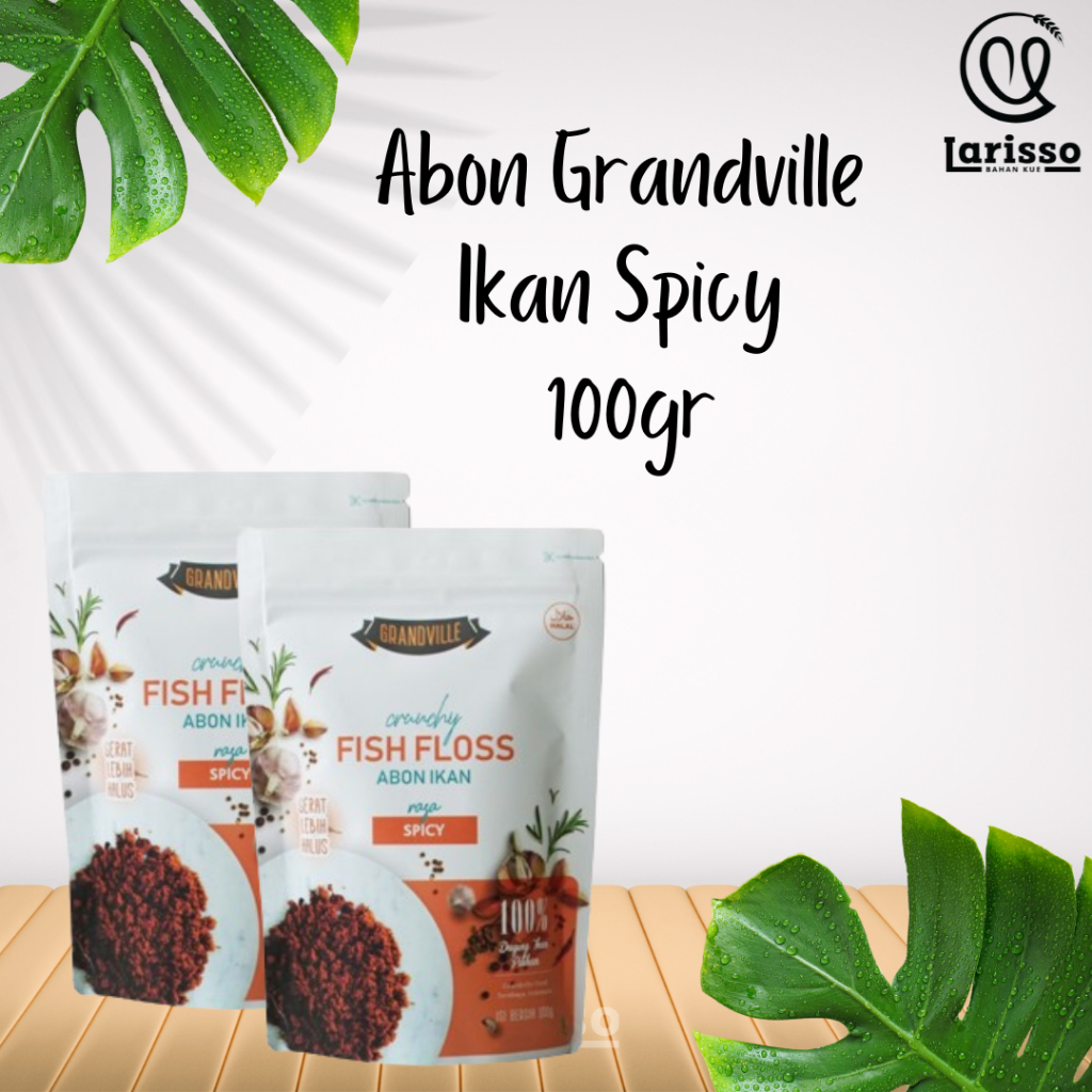 

GRANDVILLE ABON IKAN SPICY 100GR