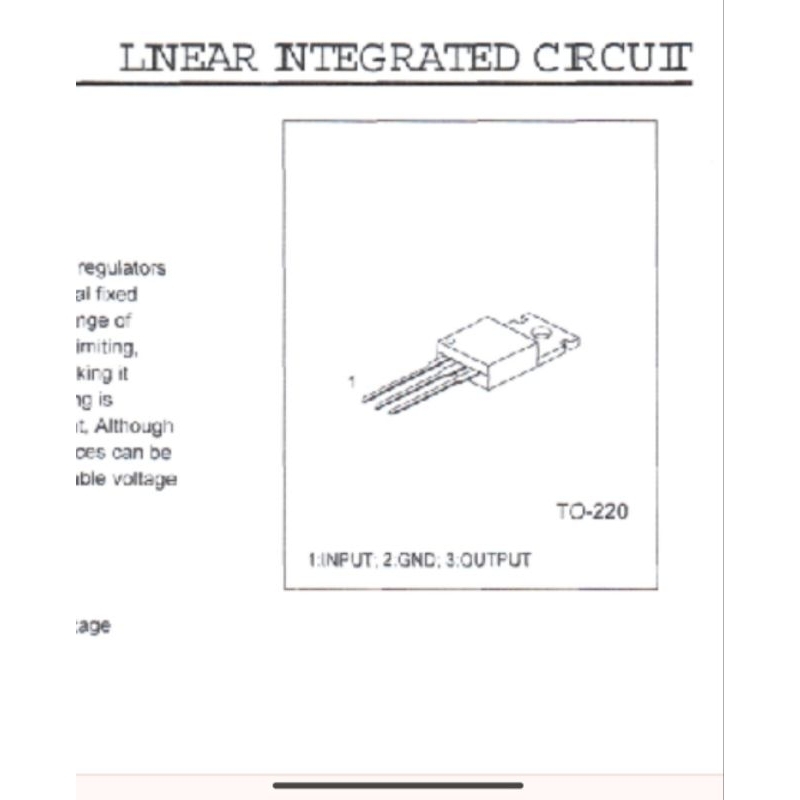 Voltage Regulator 9V  PJ 7809 TO-220 9V Original cabutan