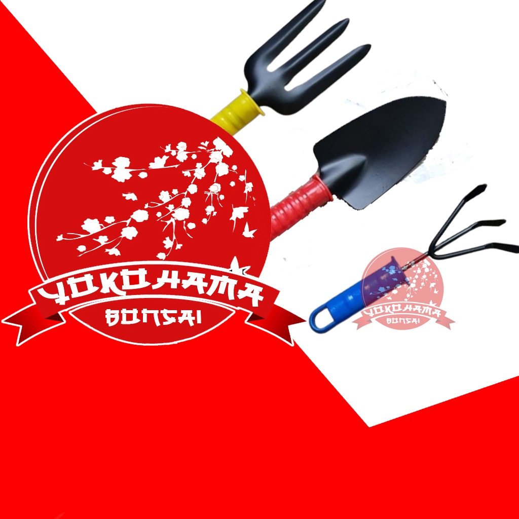 YOKOHAMA BONSAI-ALAT BONSAI & TAMAN SET 3 PCS GARDEN TOOLS