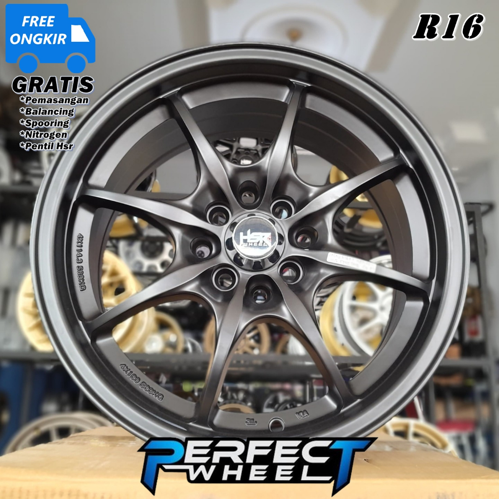 Velg Model CE28 Hsr Sadau Ring 16 Bronze Velg Mobil Dobel Pcd Untuk Yaris Jazz Galant Futura