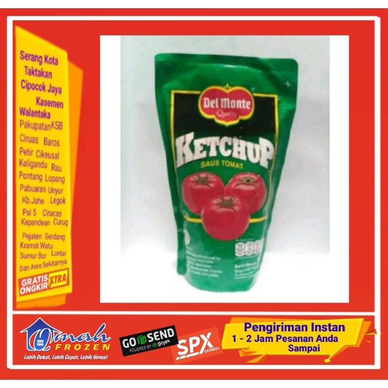 

Saos Tomat Delmonte 1Kg,Saus Tomat, Frozen Serang