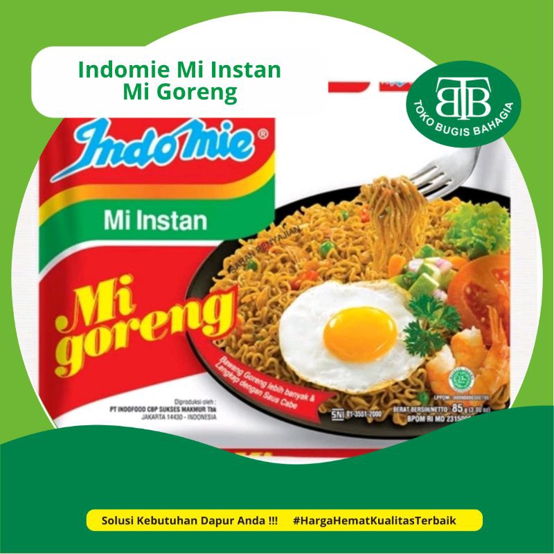 

Indomie Mi Instan Mi Goreng