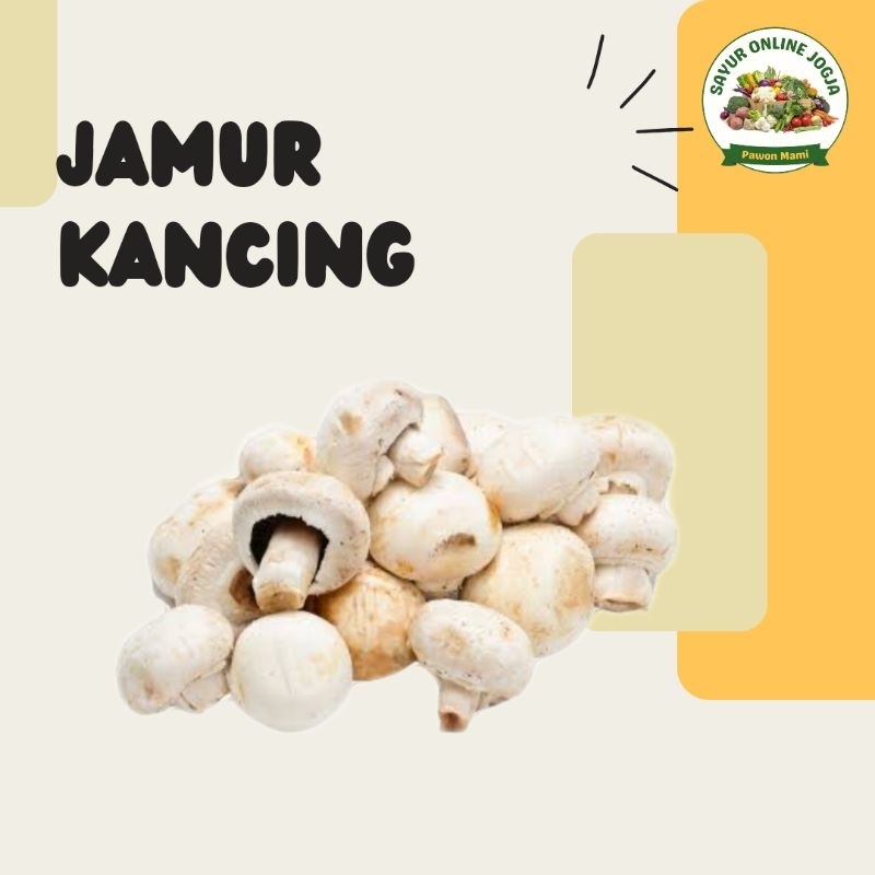 

Jamur kancing 100gr - PAWON MAMI SAYUR ONLINE JOGJA