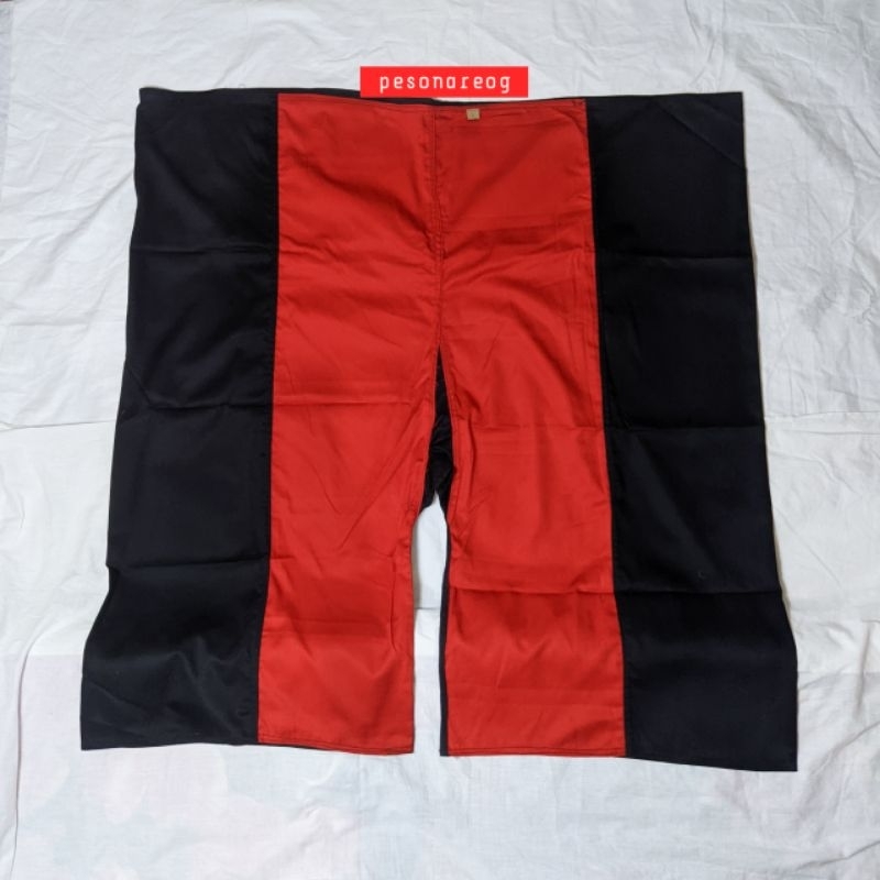 Celana Ubet Kombinasi Hitam Merah Bahan Nagata Sampai Ukuran Jumbo
