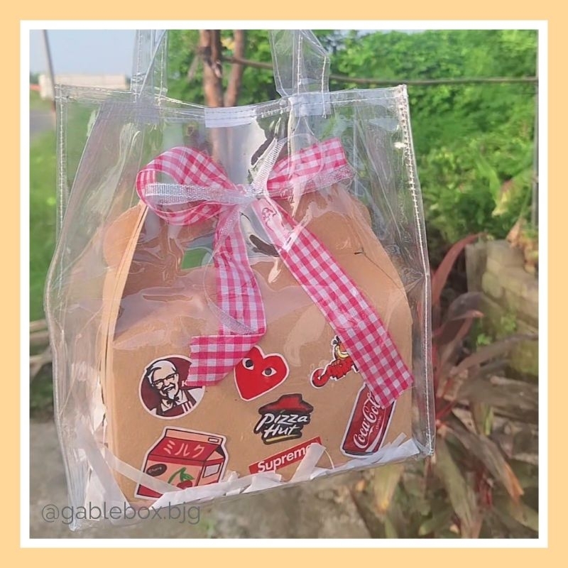 

GABLE BOX SMALL | GIFTBOX | HAMPERS BOX | KADO ULTAH,WISUDA DLL