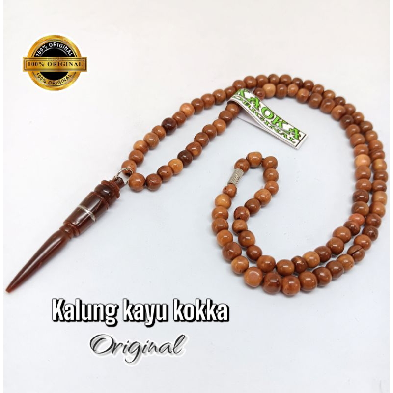 Kalung kokka/kaukah asli bandul peluru (ORIGINAL KAUKAH)