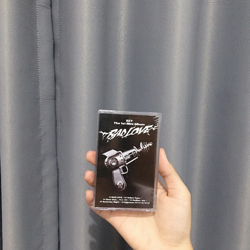 KEY SHINee - The 1st Mini Album Bad Love Cassette Tape Ver.