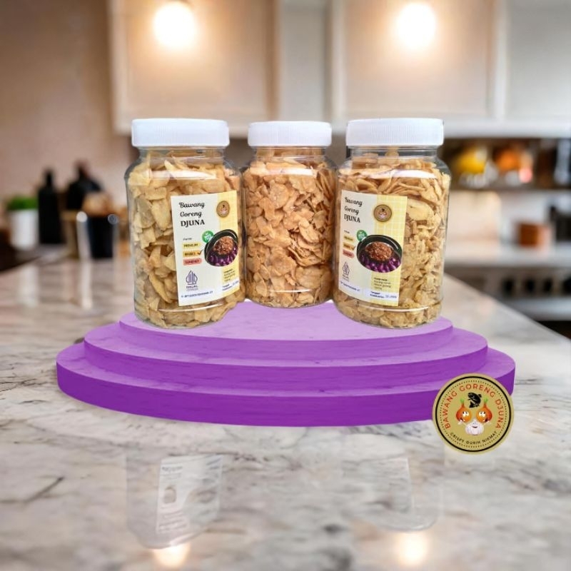 

RB Bawang Putih Goreng ( 130gr X 3 Toples) Tanpa MSG