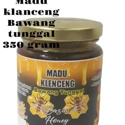 

madu asli klanceng asli bawang tunggal lanang 350 gram/madu klanceng free barberwarp dan kardus packing baru