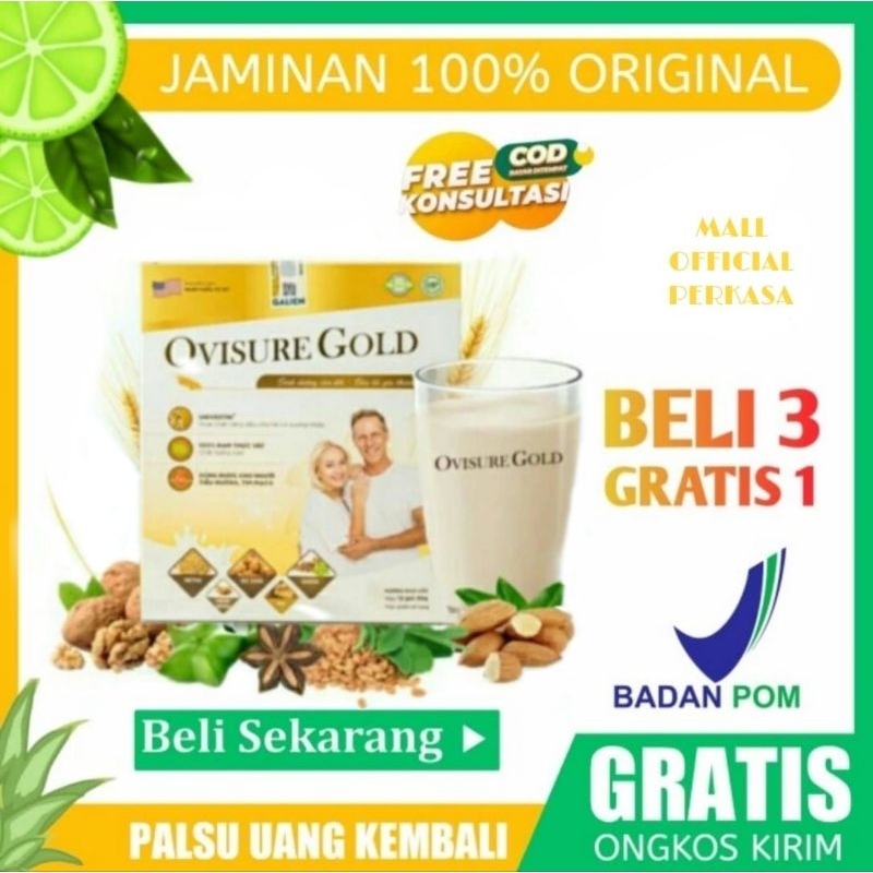 

OVISURE GOLD SUSU BPOM MEMBANTU MEMULIKAN KERUSAKAN TULANG SUSU ORIGINAL ASLI