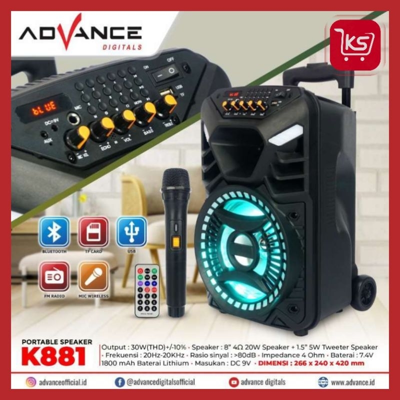 SPEAKER ADVANCE K881N