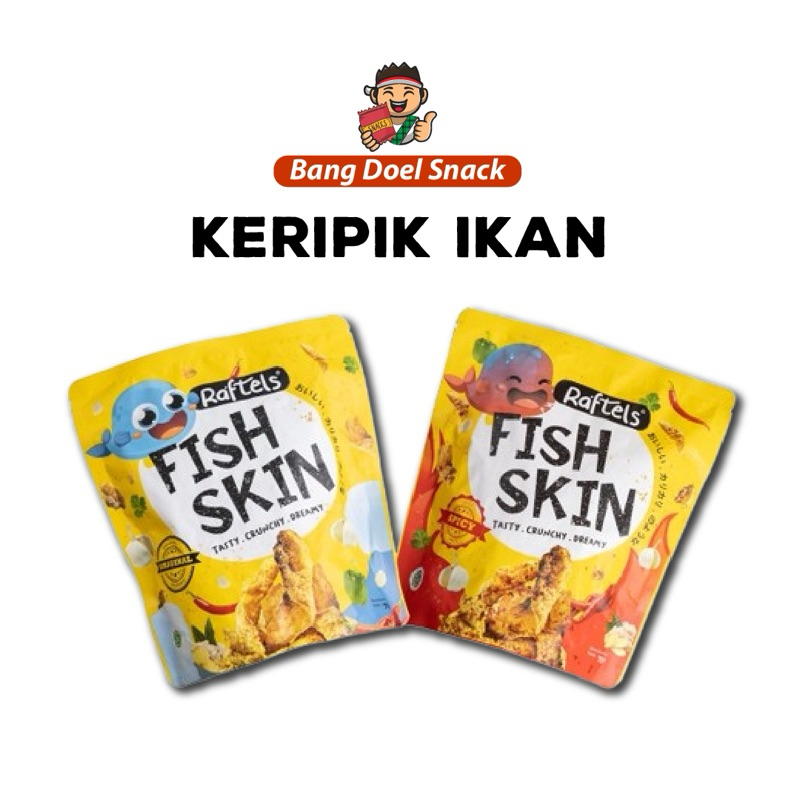 

Raftels - Kerupuk Kulit Ikan / Kerupuk Ikan 75g